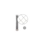 Cloture&jardin - grillage simple torsion galvanisé - maille 50 x 50mm - fil 2mm - 1, 75 mètre - galvanisé ... Cloture&jardin - grillage simple torsion galvanisé - maille 50 x 50mm - fil 2mm - 1, 75 mètre - galvanisé ...