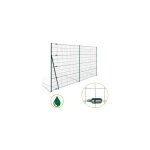 Cloture&jardin - grillage soudé vert - jardimalin - maille 100 x 75mm - 1, 80 mètre Cloture&jardin - grillage soudé vert - jardimalin - maille 100 x 75mm - 1, 80 mètre