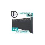 Cloture&jardin - kit grillage rigide gris anthracite 10m - jardimalin clips + - fil 4mm - 1, 73 mètre ... Cloture&jardin - kit grillage rigide gris anthracite 10m - jardimalin clips + - fil 4mm - 1, 73 mètre ...