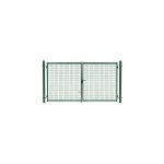 Cloture&jardin - portail grillagé vert jardimalin - largeur 4m - 1, 20 mètre Cloture&jardin - portail grillagé vert jardimalin - largeur 4m - 1, 20 mètre