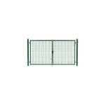 Cloture&jardin - portail grillagé vert jardimalin - largeur 4m - 1, 50 mètre Cloture&jardin - portail grillagé vert jardimalin - largeur 4m - 1, 50 mètre