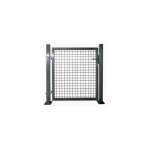 Cloture&jardin - portillon jardin grillagé gris anthracite jardipremium - 1, 75 mètre Cloture&jardin - portillon jardin grillagé gris anthracite jardipremium - 1, 75 mètre