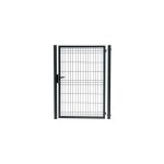 Cloture&jardin - portillon jardin grillag occultable gris anthracite - jardipro - 1, 60 mtre