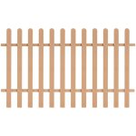 Cl�ture � piquets wpc 200x120 cm