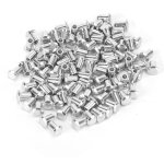 Clous de pneu de neige clous antid�rapants pour voiture moto atv - 100 pi�ces vis de goujon de pneu de ...
