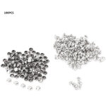 Clous rivets 6mm � cristaux pour d�coration de cuir diy et maroquinerie