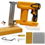 Clou sans fil 18ga pour batterie dewalt 20 v max, pistolet � clous �lectrique brad, agrafeuse � couronne ...