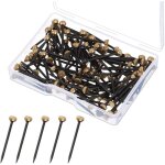 Clous de suspension, 50 pcs cintres photo clous cintres clous de cadre photo picture pins avec bo�te ...