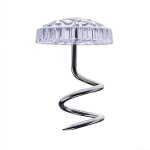 Clou  tte en plastique transparent pour rembourrage et couvertures fixes - ttes transparentes pour ...