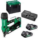 Hikoki - cloueur 90mm - 18v - 5ah nr1890dcawqz - li - ion brushless - tte en d bande papier - hitcase ...
