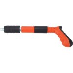 Cloueur manuel pour b�ton, mini cloueur portable avec 150 clous, gants et mallette de rangement