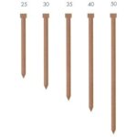 Cloueur pneumatique clou 1, 8mm 50mm mini tn 1, 8 - 50 unicair