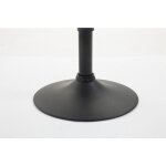 Clp ? lot de 2 tabourets de bar en tissu noir ? dossier rembourr� et accoudoirs pivotants ? hauteur r�glable ...