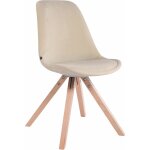 Clp - chaise avec 4 carr�s avec lumi�re x en bois clair et si�ge de velours diff�rentes couleurs colore ...