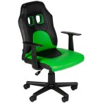 Clp - chaise de bureau pour enfants amusant néron / vert Clp - chaise de bureau pour enfants amusant néron / vert