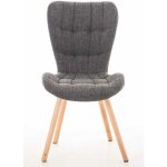 Chaise � manger � chaise chic dans une conception de chaise en tissu pour salon rembourr� diverses couleurs ...