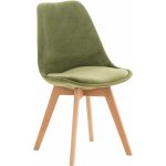 Clp - chaise de salle à manger / cuisine linares vert clair velours Clp - chaise de salle à manger / cuisine linares vert clair velours