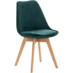 Clp - chaise de lunch green linares, velours Clp - chaise de lunch green linares, velours