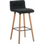 Clp - rglez 2 tabourets hauts avec dos en tissu chaises de cuisine matelasses diffrentes couleurs ...