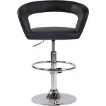Clp - set 2 tabourets de cuisine noire jaen, faux cuir Clp - set 2 tabourets de cuisine noire jaen, faux cuir