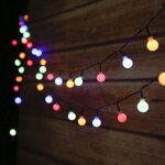 Cmodihi guirlande solaire, guirlande lumineuse solaire exterieur, guirlande guinguette solaire 6. 9m ...