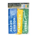 Sac de tri x3 plastique Sac de tri x3 plastique