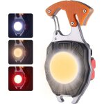 Cob mini flashlight porte cl�s, 6 modes porte cl�s cob lampe, lampes d'inspection �tanche, mini lampe ...