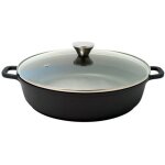 Cocotte en fonte 36cm 6. 5l noir - baumalu - 384941