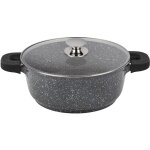 Cocotte haute en fonte d'aluminium noir supr�me 32cm