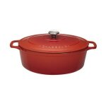 Cocotte ovale en fonte maille 31cm rubis sublime chasseur puc473158
