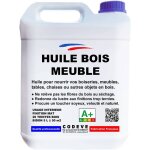 Codve bois - huile meuble bois - 5 l - codeve bois - incolore - pour la dco de votre meuble, table, ...