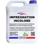 Codve bois - saturateur bois incolore - 4x5 l - codeve bois - incolore pour une protection durable ne ...