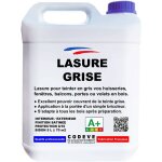 Cod�ve bois - lasure grise - 5 l - codeve bois - pour la d�co en gris d'un volet, persienne, fen�tre ...