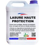 Lasure haute protection - 4x5 l - codeve bois - incolore - pour une protection optimum de vos bois en ...