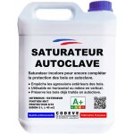 Codve bois - saturateur bois autoclave - 5 l - codeve bois - pour complter la protection d'un bois ...