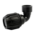 Raccord pe compression - adaptateur coud� � 90� femelle pe compression codital 25 - 3 / 4'' de codital ...