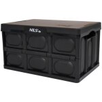 Coffre de camping pliable avec couvercle, 20 l, 2 en 1