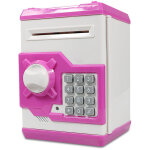 Coffre - fort �lectronique pour enfants avec mot de passe - tirelire atm jouet pour pi�ces et billets ...