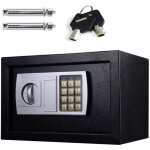 Coffre - fort �lectronique ignifuge de 8, 5 litres, adapt� au stockage d'esp�ces, d'argent et de d�p�ts, ...