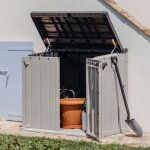 Toomax - coffre de jardin en rsine 842 l gris 130x74x110cm - osborn