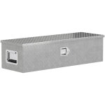 Coffre � outils aluminium lkw avec poign�e, serrure et cl�s 99x33x25, 5 cm