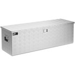 Helloshop26 - coffre de rangement aluminium 124 x 38 x 38 cm 150 litres