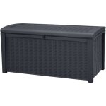 Keter coffre de rangement borno, coffre en rsine rsistant aux intempries, gris - 416l - 129. 5 x ...