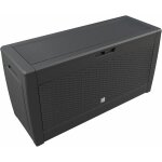 Deuba - coffre de rangement malle 310 litres stockage coussins avec roulettes extrieur jardin modle ...