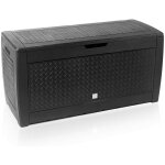 Deuba - coffre de rangement malle 310 litres stockage coussins avec roulettes extérieur jardin modèle ... Deuba - coffre de rangement malle 310 litres stockage coussins avec roulettes extérieur jardin modèle ...