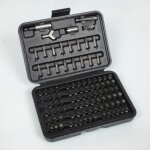 Coffret de 100 embouts de serrage vissage universel carr� de 1 / 4