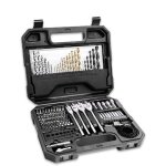 Coffret de 100 embouts de vissage et de per�age, comprenant des embouts en acier pour visseuse � percussion, ...