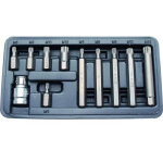 Coffret de 11 pi�ces embouts xzn ou spline - m5 � m12