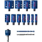 Bosch - jeu de scies cloches expert tough material 20 / 22 / 25 / 32 / 35 / 40 / 44 / 51 / 60 / 64 / ...