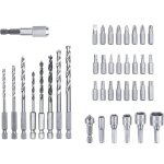 Coffret 39 accessoires einhell pour perceuse - visseuse - embout hexagonal 1 / 4  - 49108956